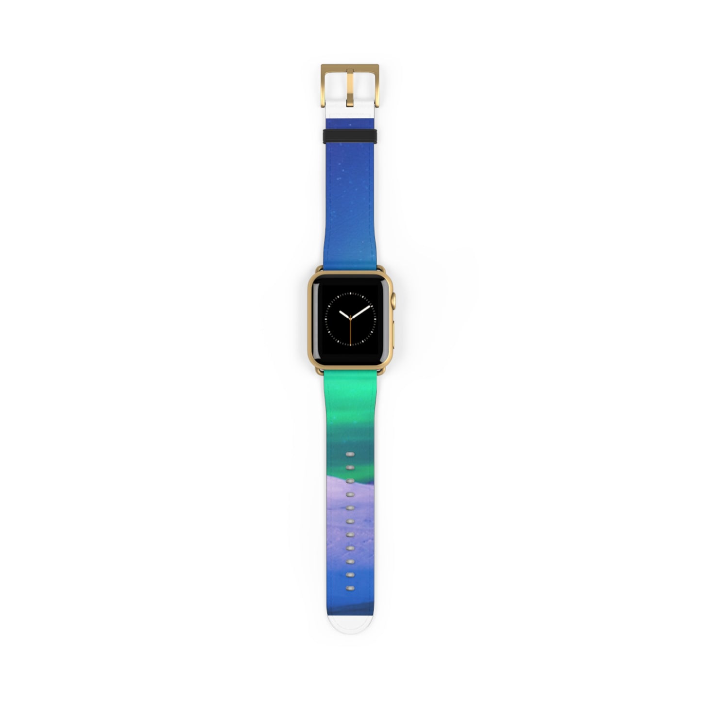 Apple Watch Band - Cold Ocean Lights, Peacock