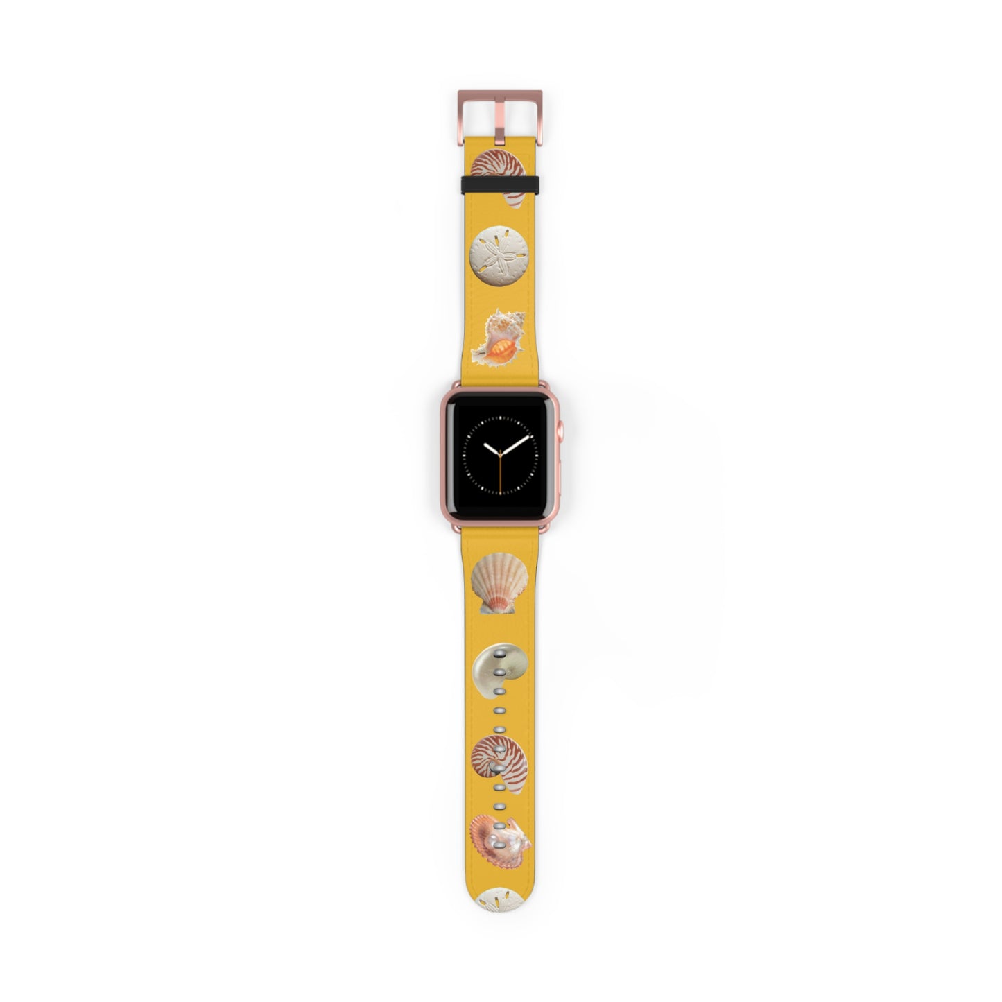 Apple Watch Band - Mixed REAL Seashells/Yellow