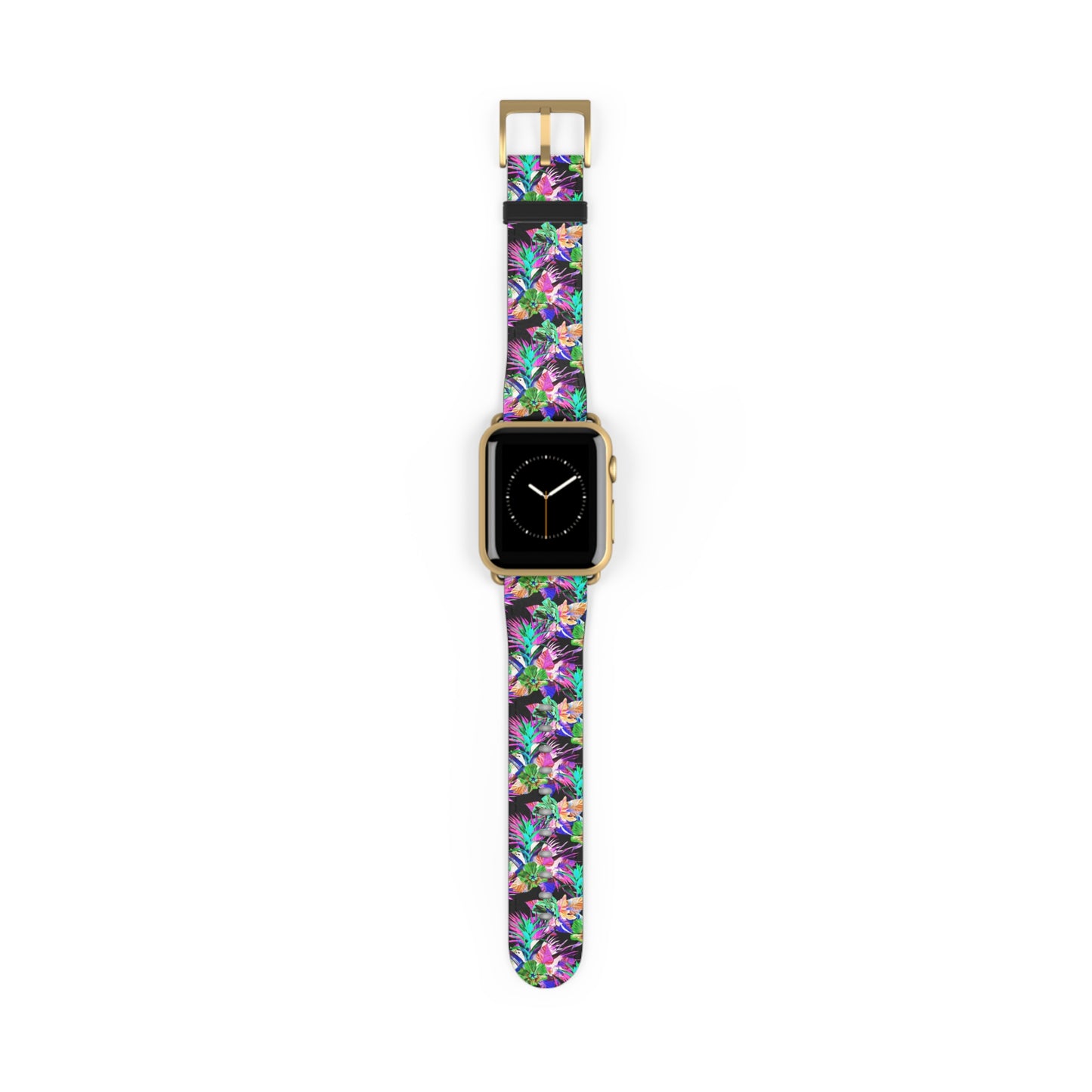 Apple Watch Band - Plant Palooza, black