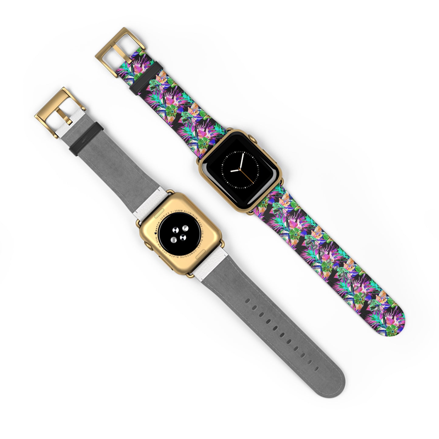 Apple Watch Band - Plant Palooza, black