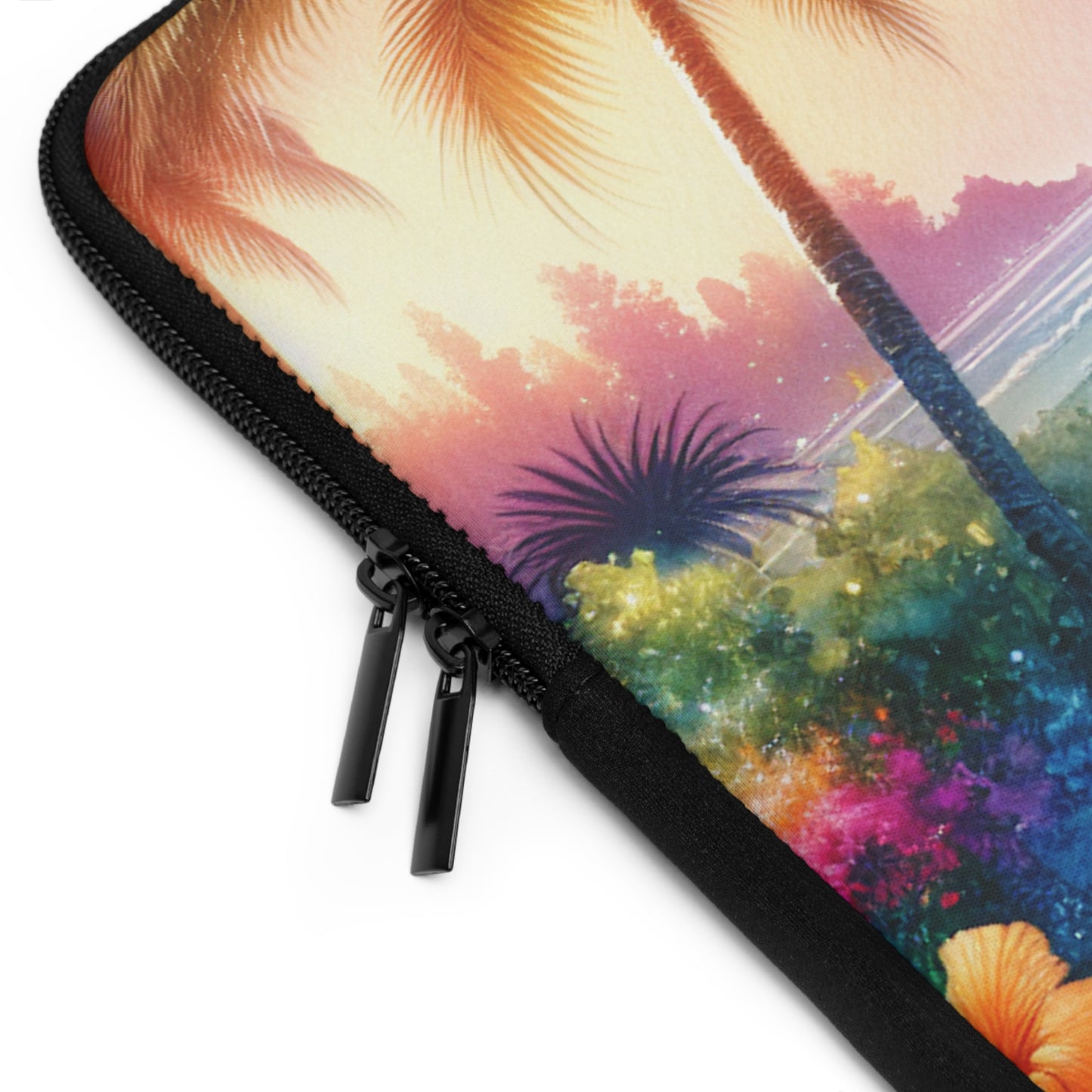 Tropical Laptop Sleeve, 5 Sizes - Perfect for Beach Lovers & Students / Bay of Peace