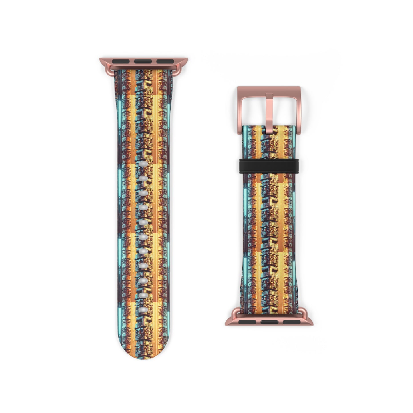 Apple Watch Band - Techno Tiki Totems