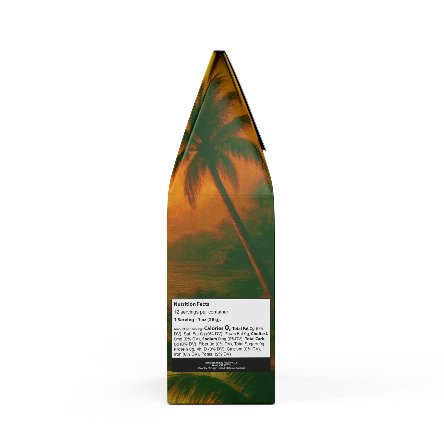 Black Coral Blend™ (Dark French Roast) Specialty Grade Craft Coffee / Orange Sunset Beach