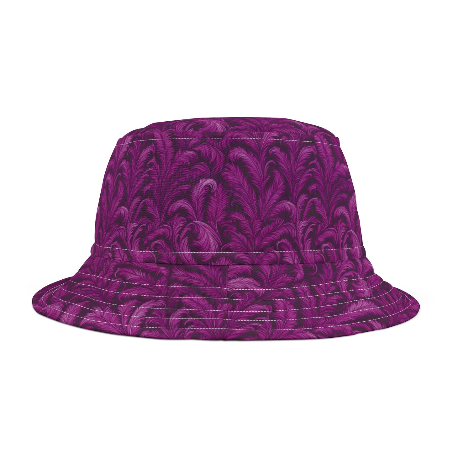 Tropical Polyester Bucket Hat, 2 Sizes - Rocco Pink