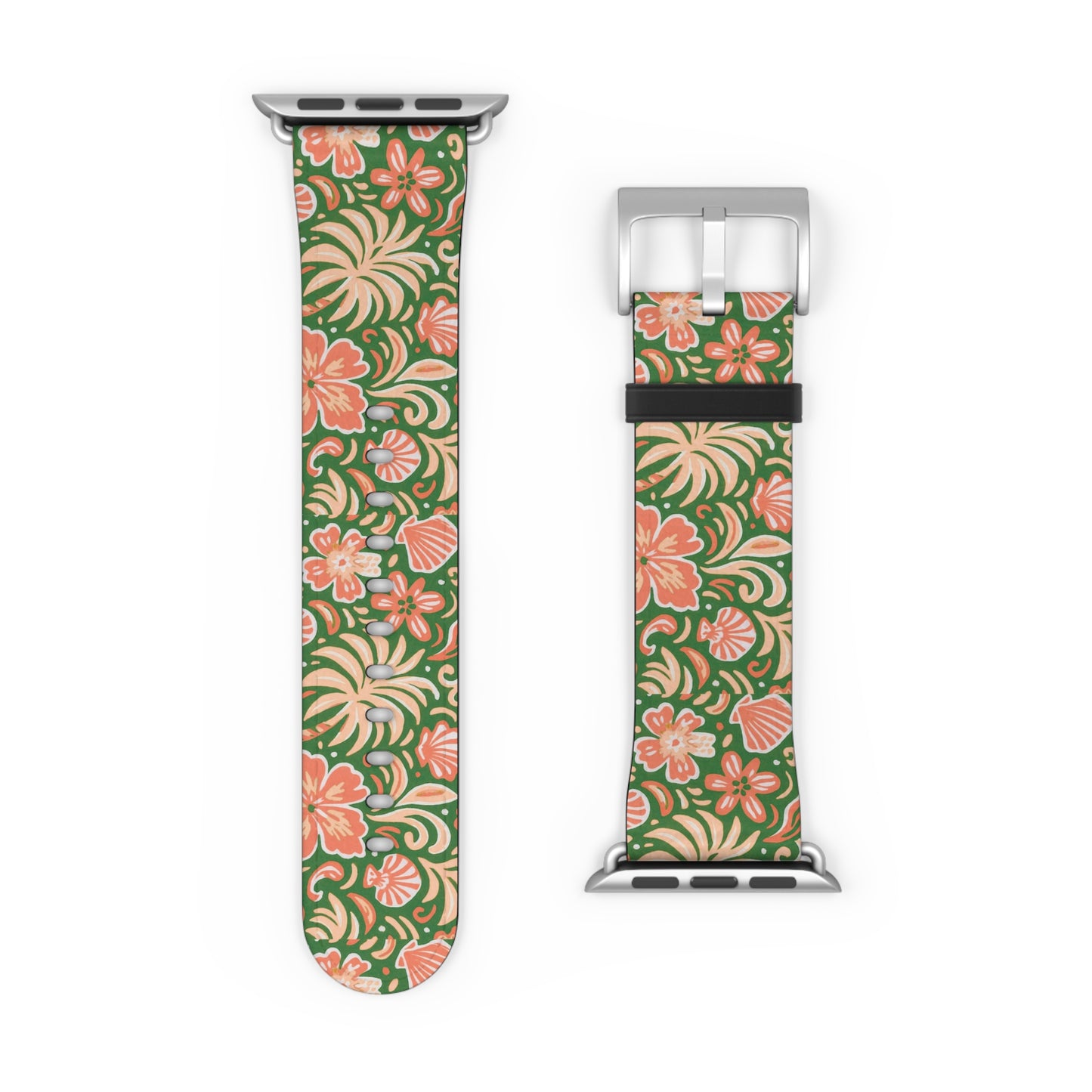 Apple Watch Band - Beach Dreams/Green