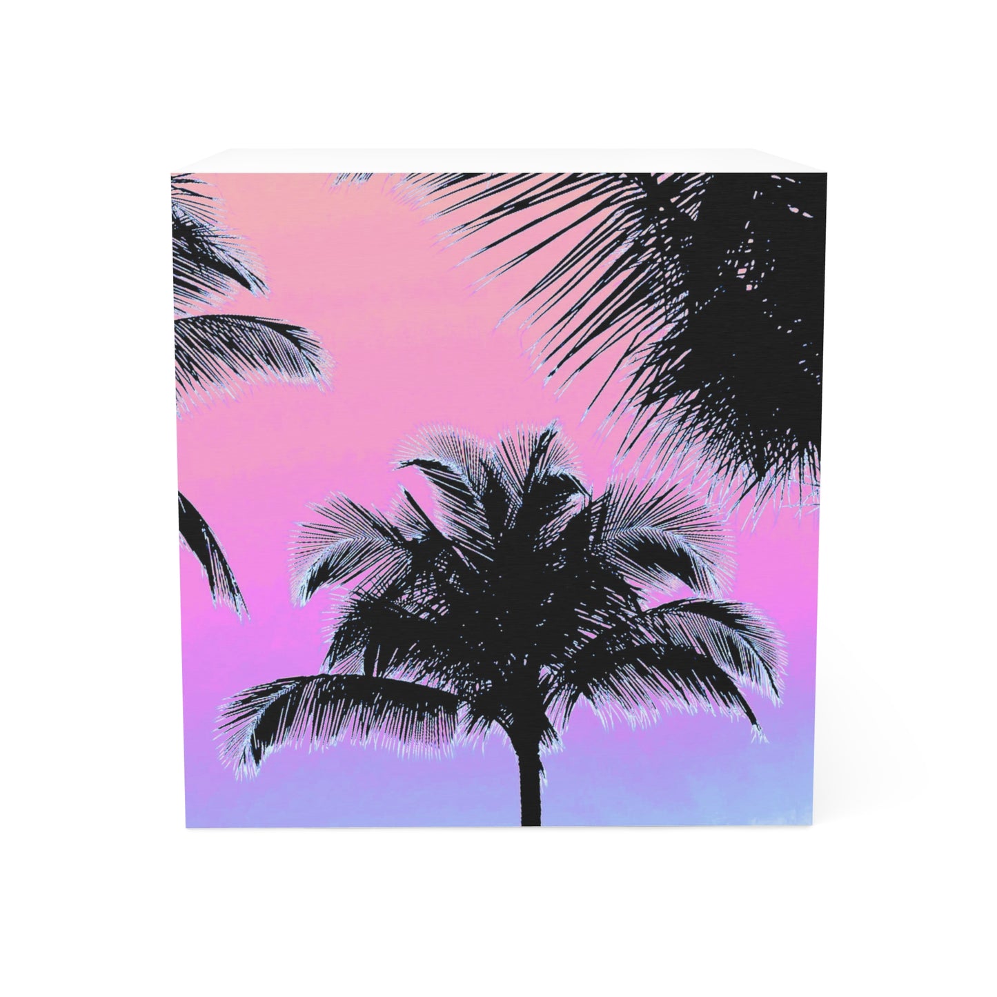Note Cube - Palm Glow Pastels