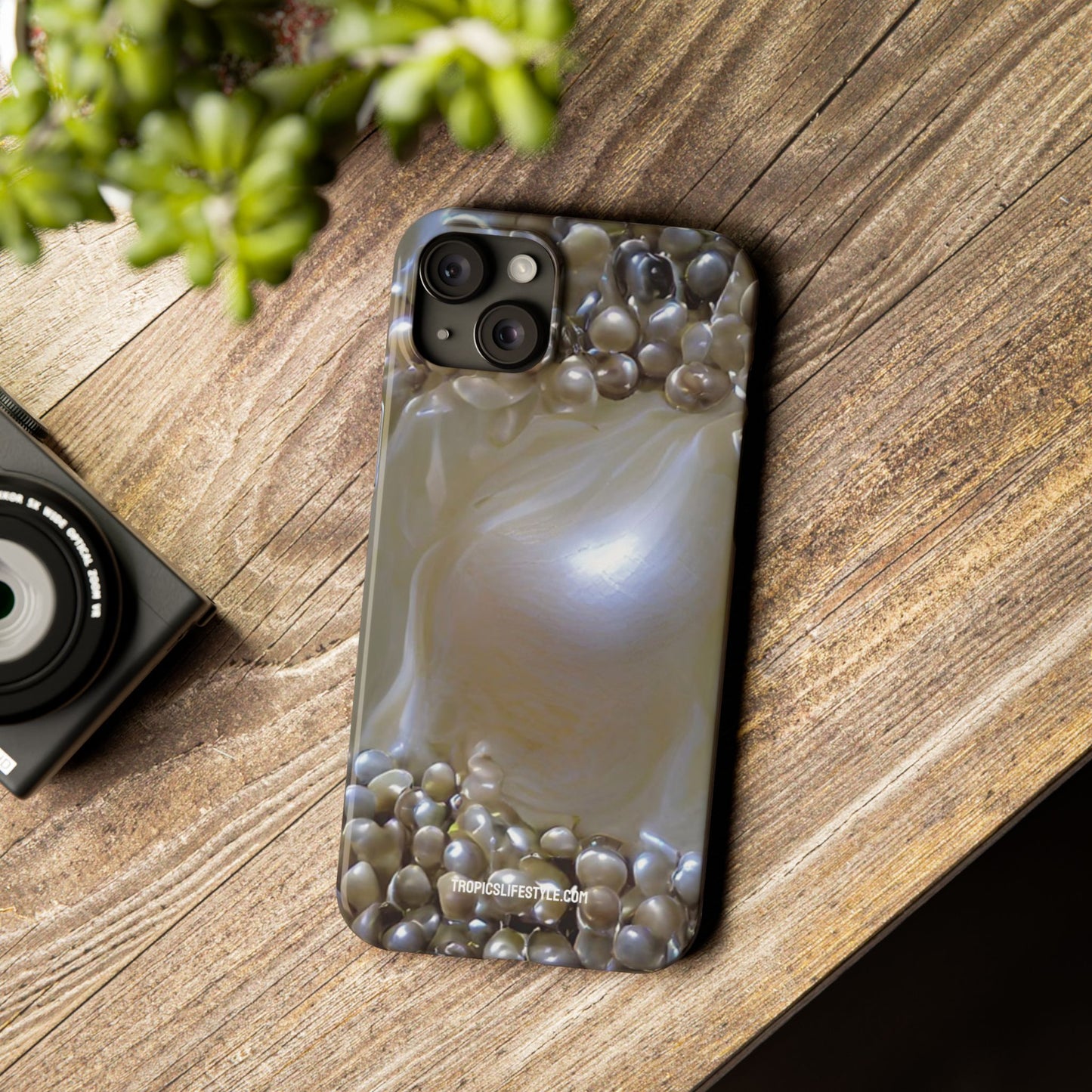 Slim Phone Cases - Natural Pearls Dream