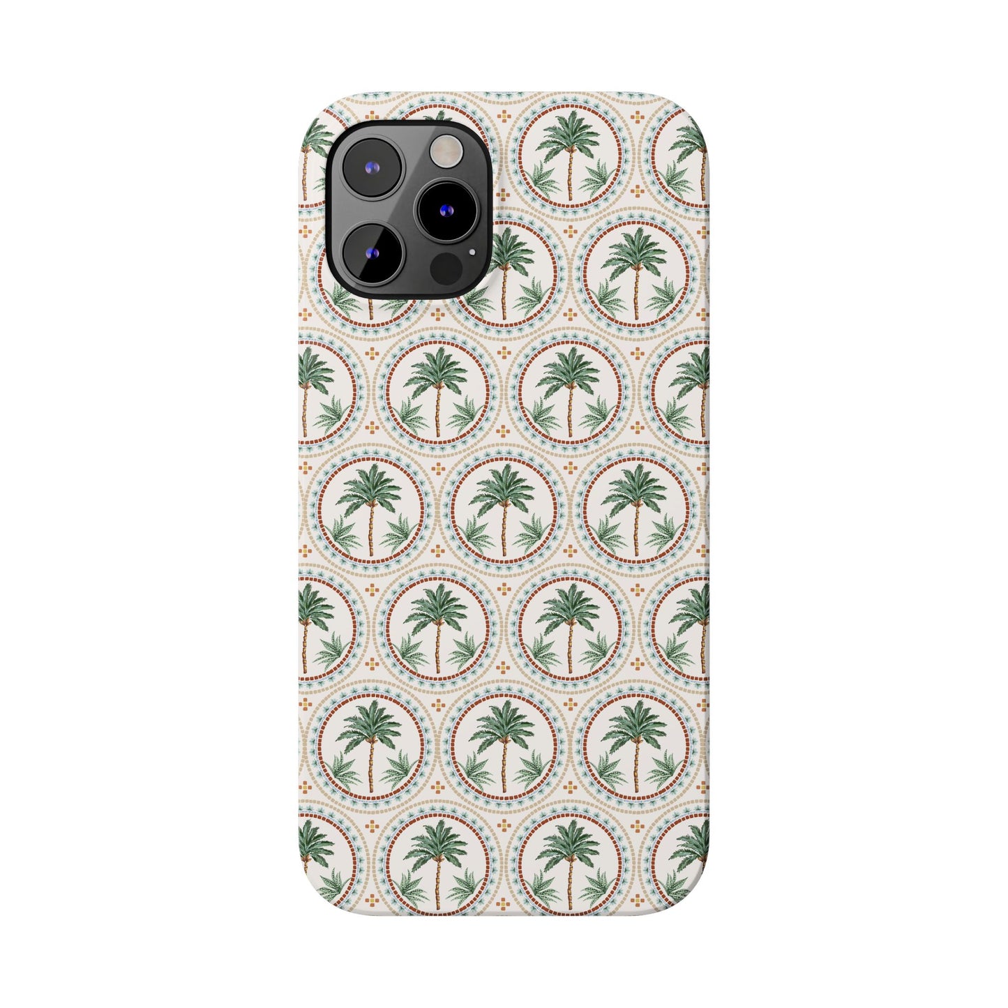 Slim Phone Cases - Mosaic Palm Tree