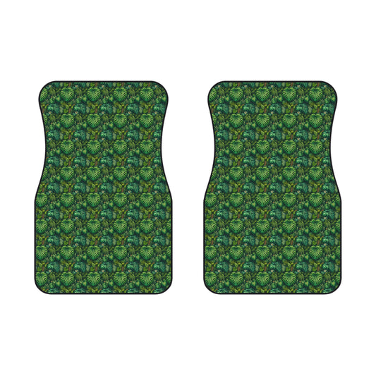 Rainforest Greenery Car Floor Mats - SET of 2