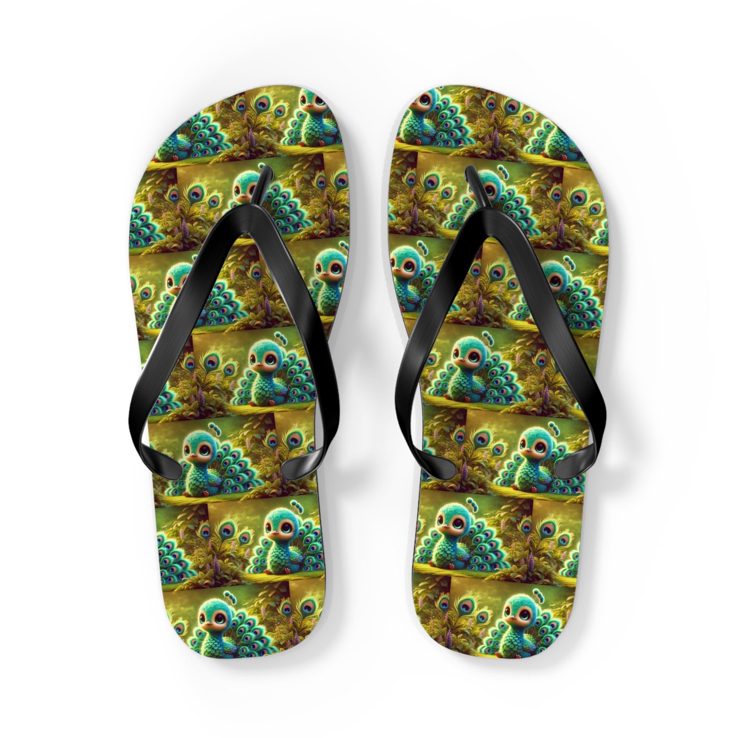Flip Flops - Baby Peacock
