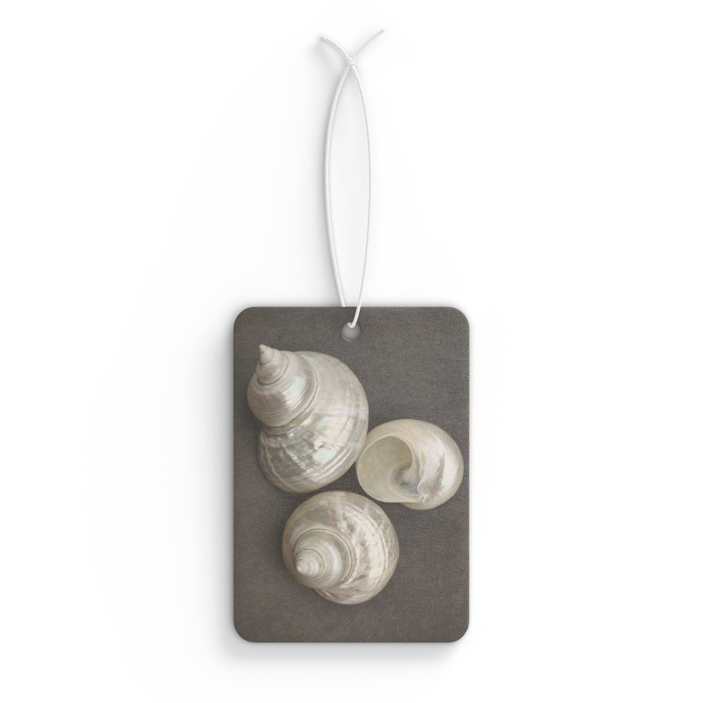 Car Air Freshener - White Nautilus Trio