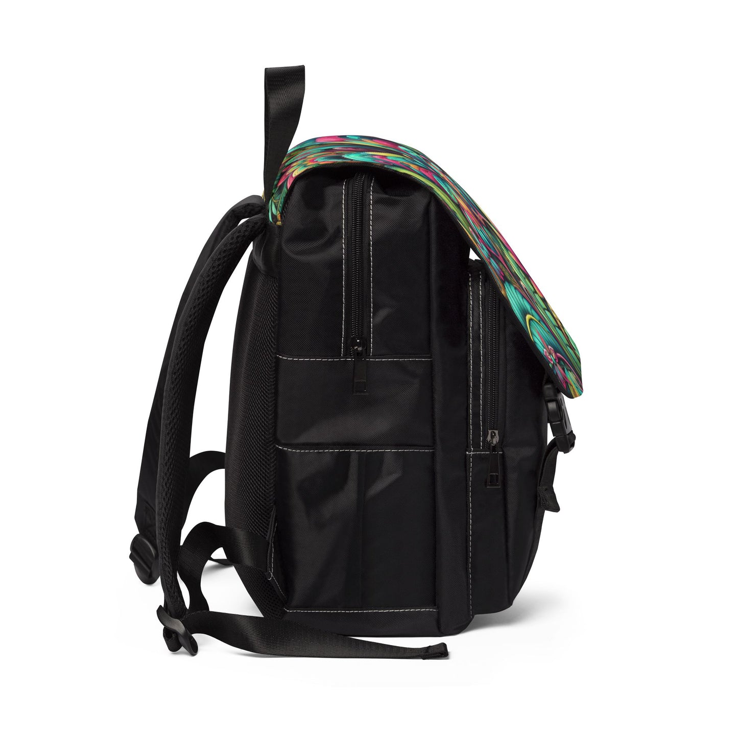 Rainbow Butterfly Pop Casual Backpack - Perfect for Everyday Adventures