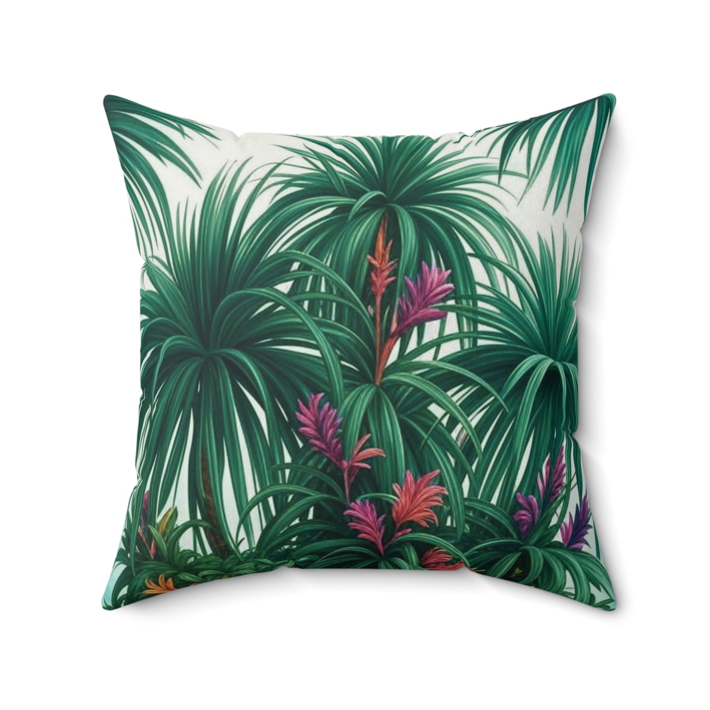 Decorative Pillow - Accent Cushion, 4 Sizes / Tiny Palm Island