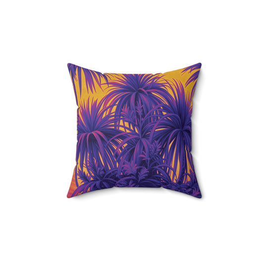 Decorative Pillow - Accent Cushion, 4 Sizes / Tiny Palm Island Pop