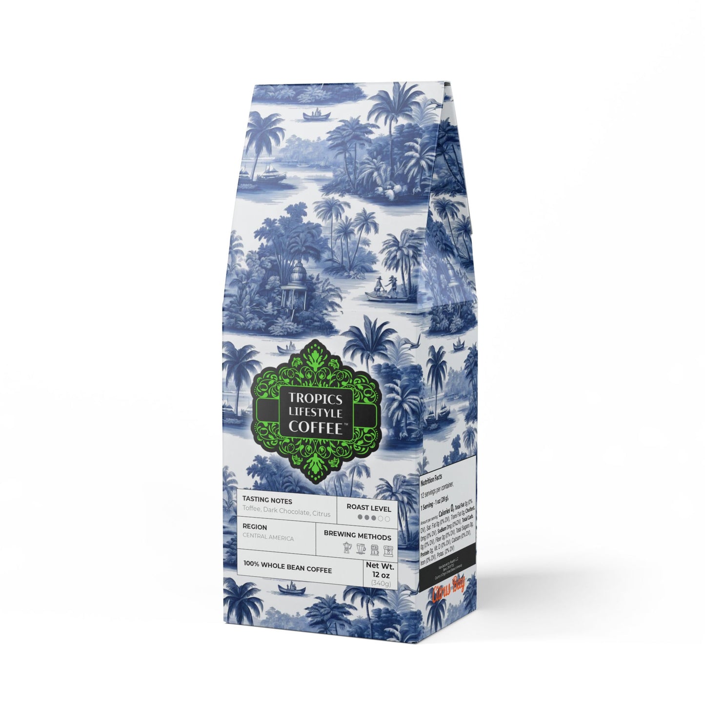 Citrus Bay Blend™ (Medium Roast) Specialty Grade Craft Coffee / My Last Voyage