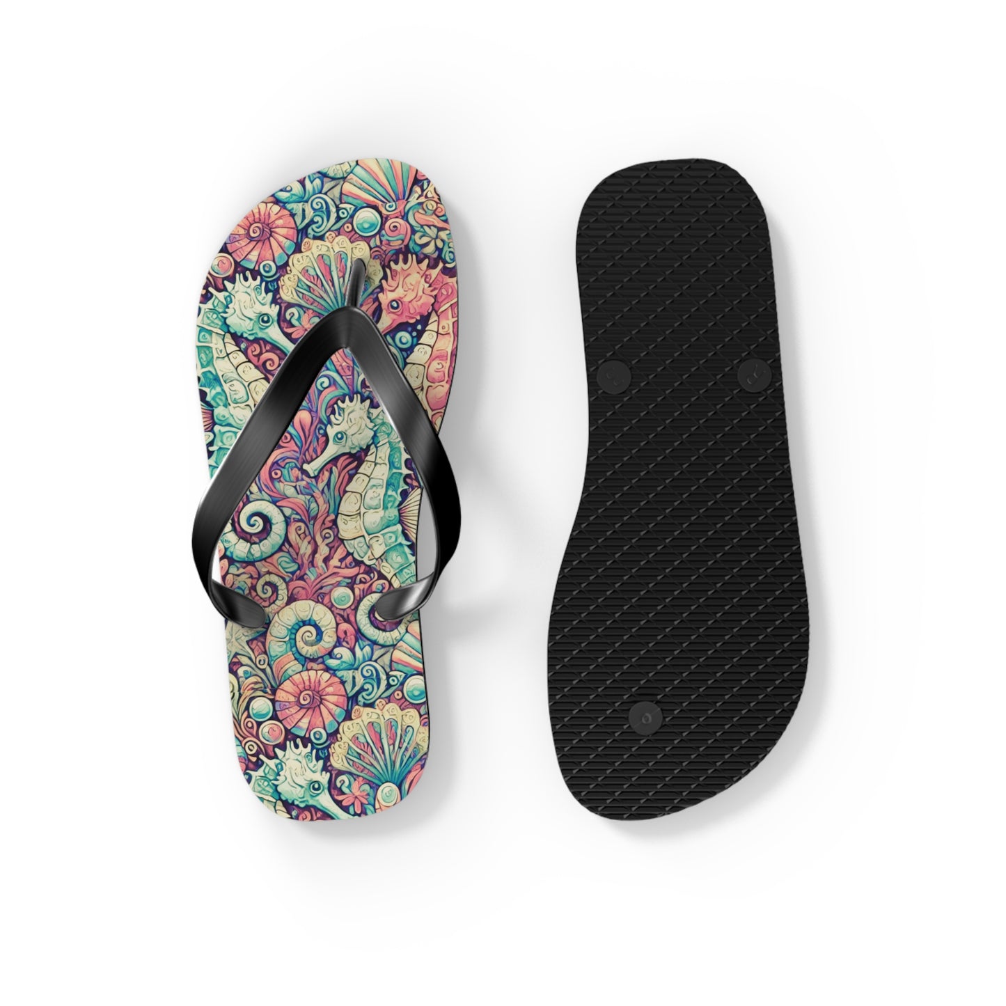 Flip Flops - Seahorses/Retro