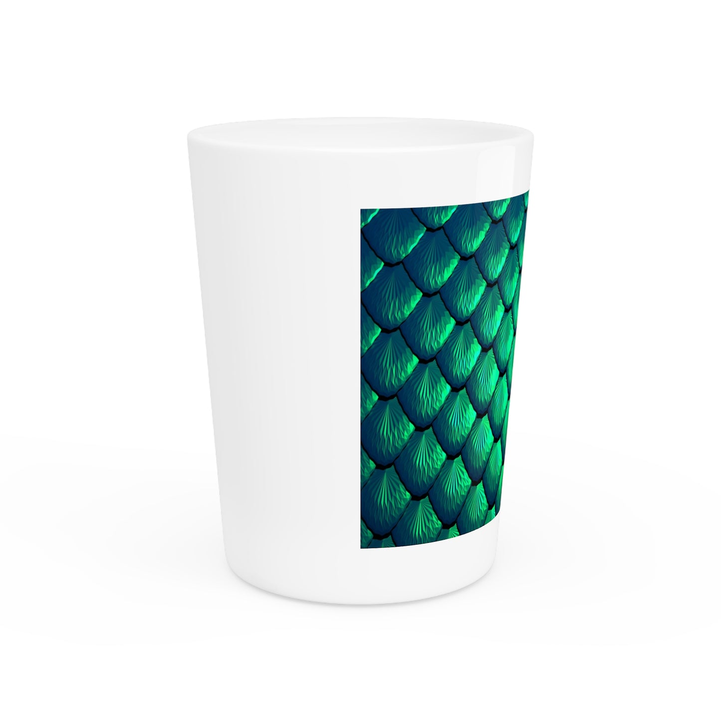 Ceramic Shot Glass - Pretty Mermaid Tail