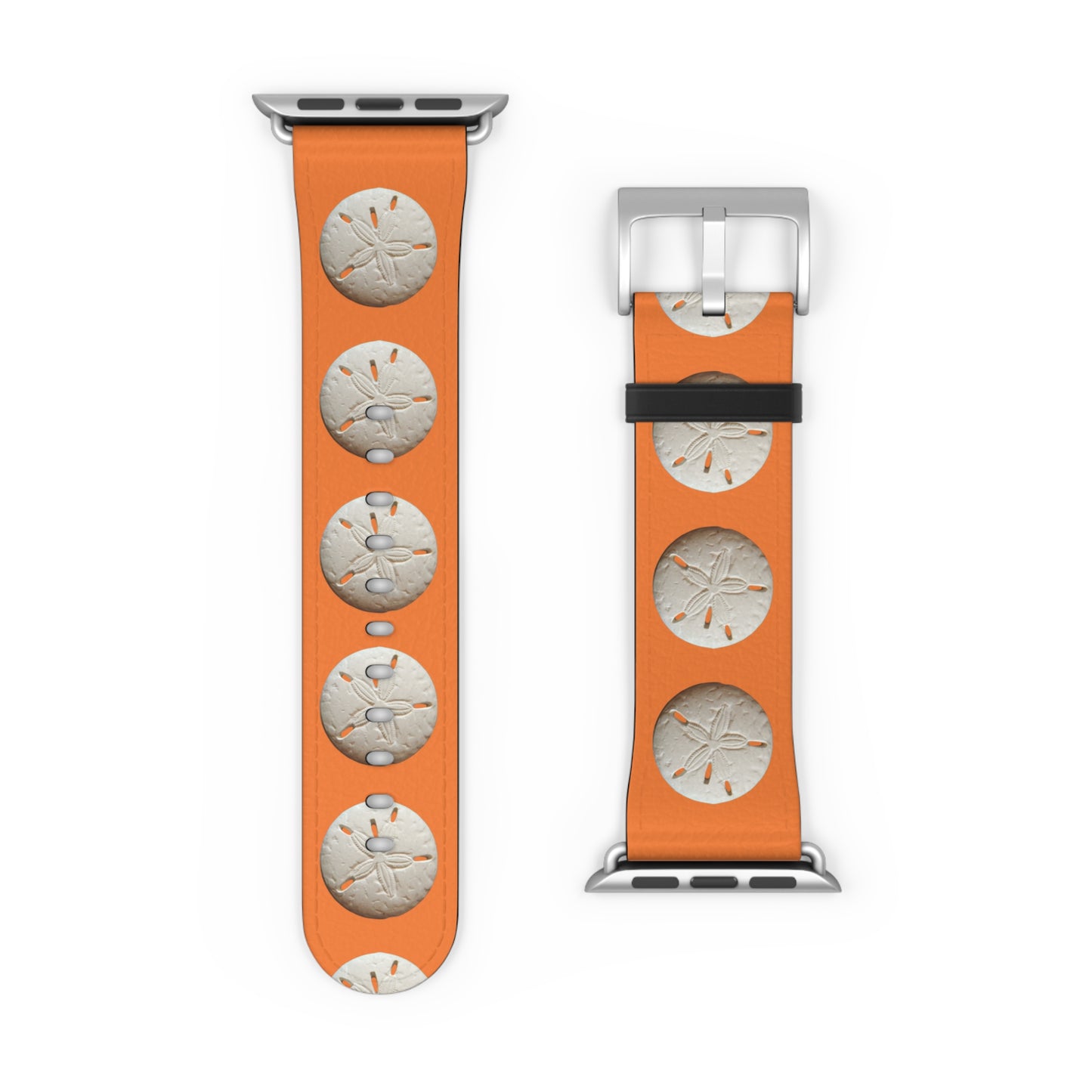 Apple Watch Band - Sand Dollar Parade, crusta orange