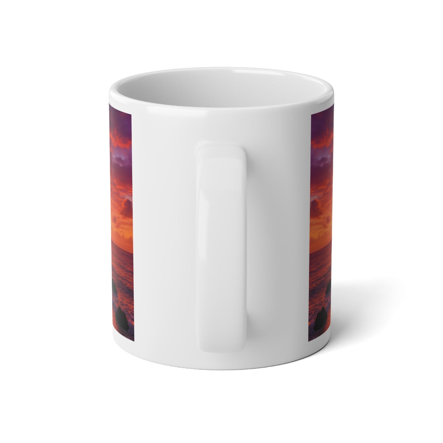 Jumbo Mug, 20oz, Ember Island | Tropical Coffee Cup