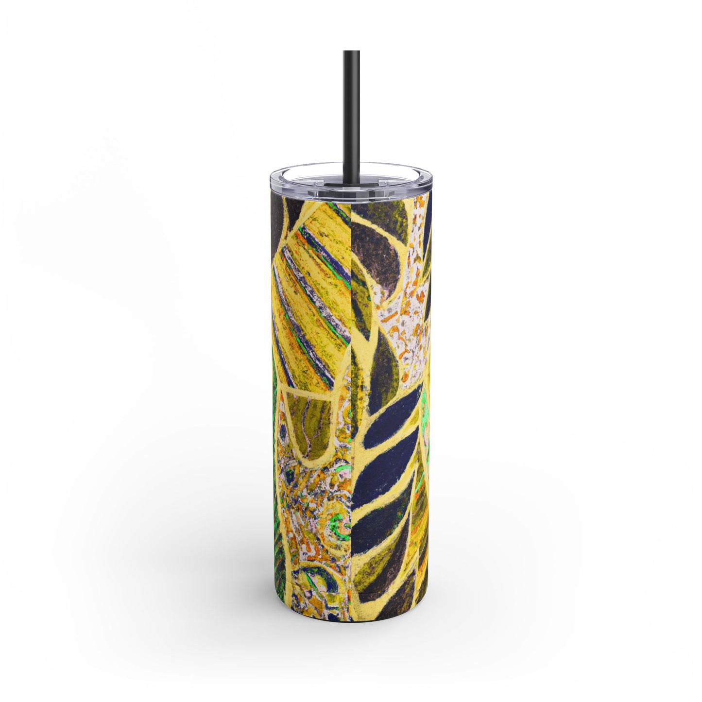 20oz Matte Tumbler, 7 Colors - Stylish Travel Cup - Amazon Whimsy, Yellow