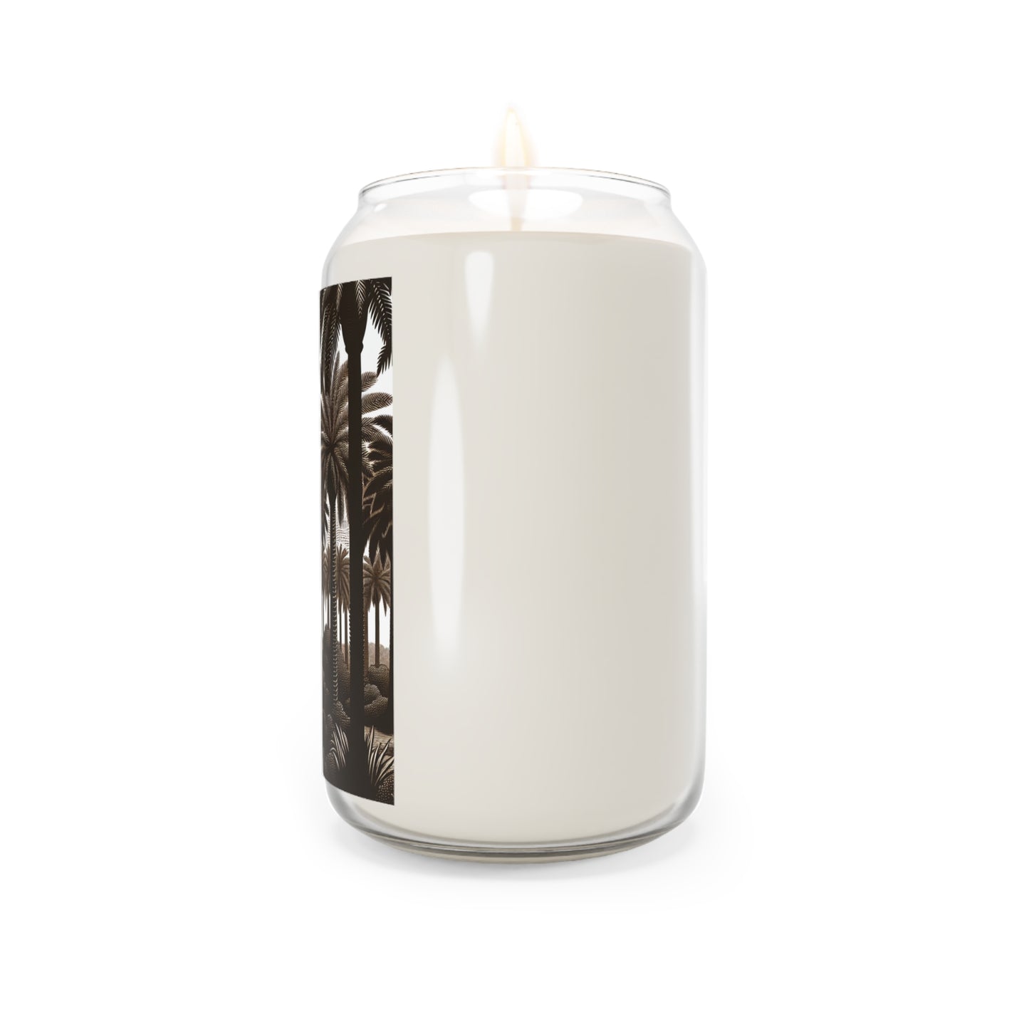 Scented Candle, 13.75oz - Woodcut Palm Grove