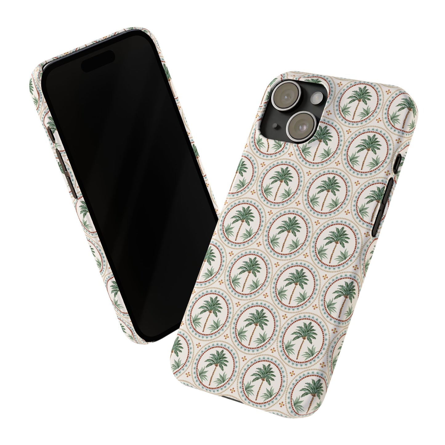 Slim Phone Cases - Mosaic Palm Tree