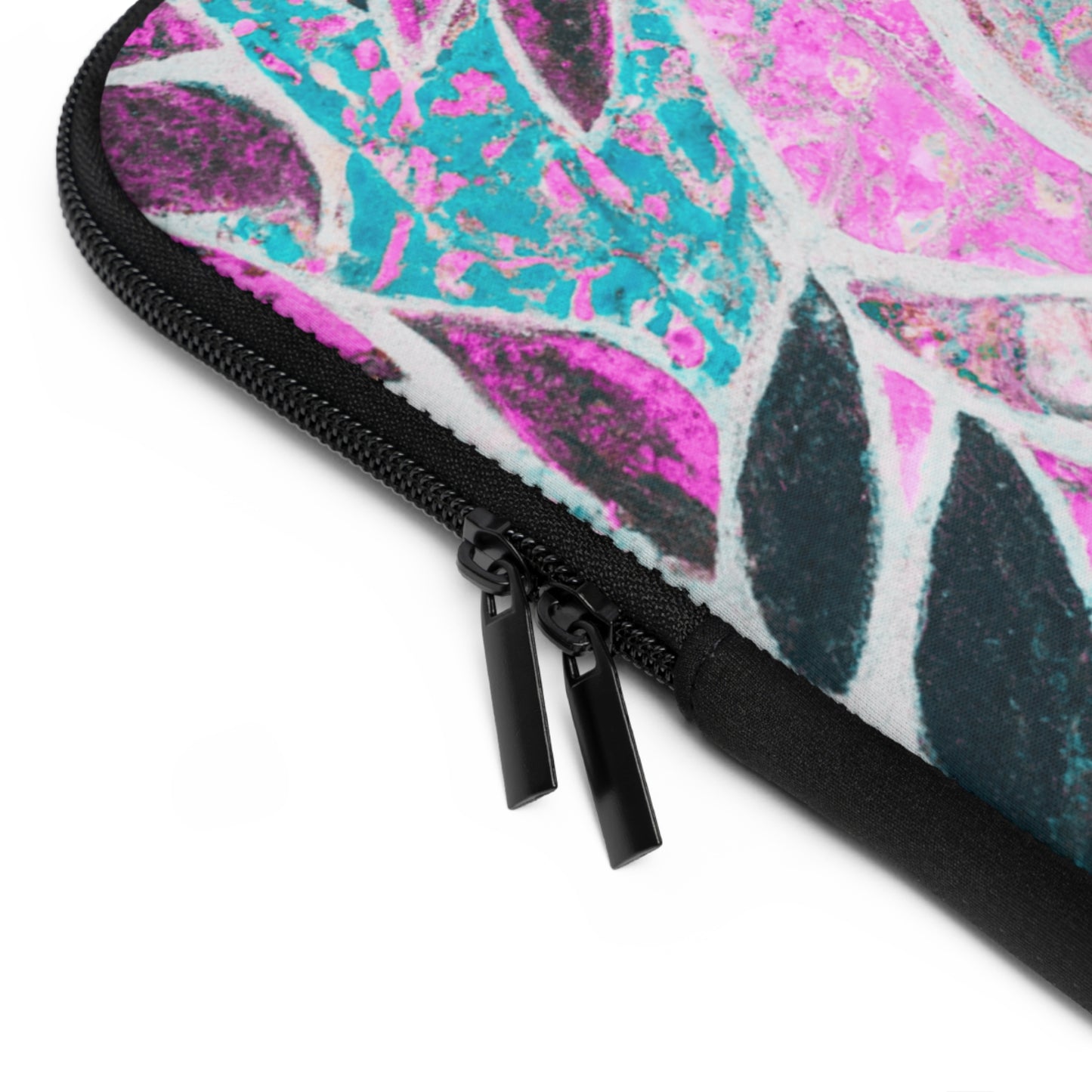 Tropical Laptop Sleeve, 5 Sizes - Perfect for Beach Lovers & Students / Amazon Whimsy, Pink