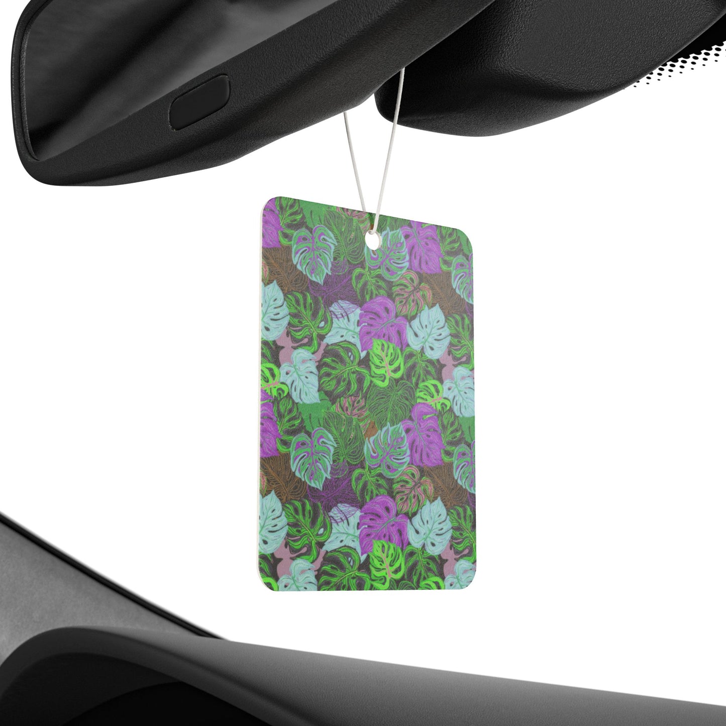 Car Air Freshener - Monstera Party