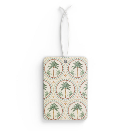 Car Air Freshener - Mosaic Palm Tree