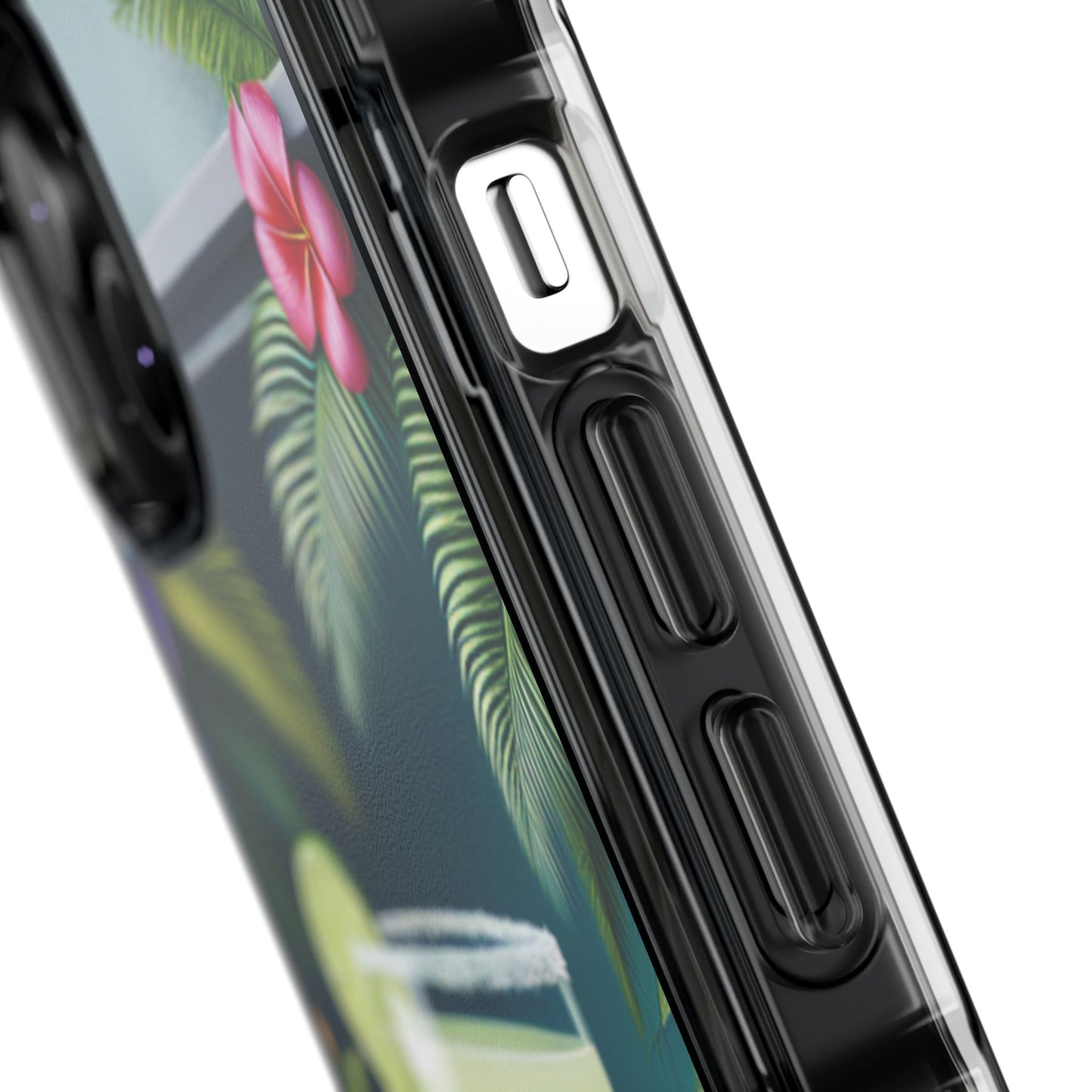 Tropical Margarita Magnetic Clear Phone Case, Many Models