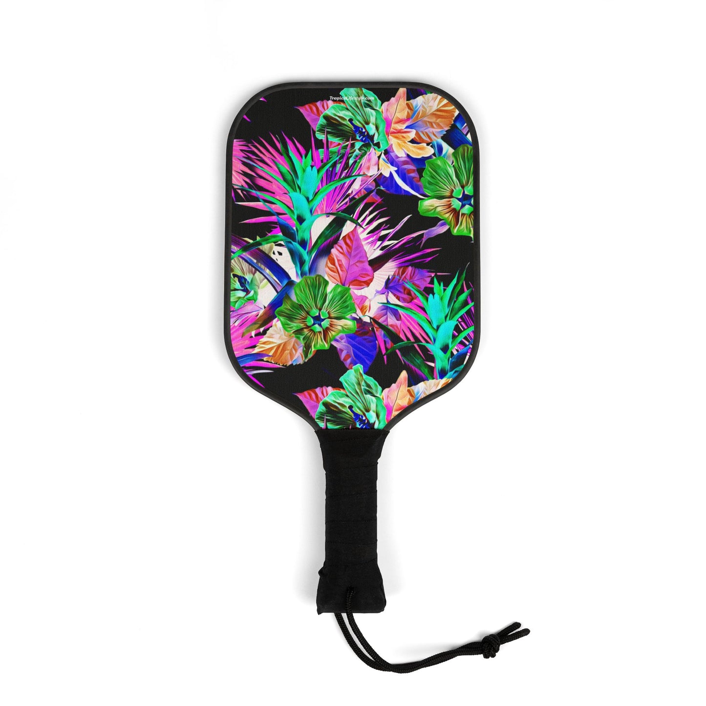 Tropical Pickleball Kit - Plant-Palooza, black