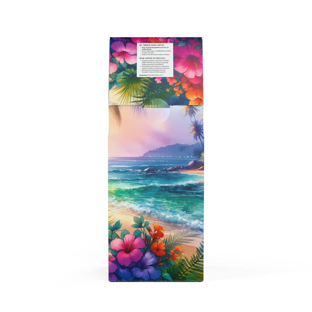 Midnight Surf Blend™ (Medium-Dark Roast) Specialty Grade Craft Coffee / Bay of Peace