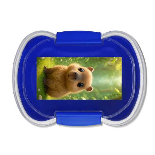 Adorable Baby Capybara Bento Box - Ideal for Kids' Lunches and Picnics