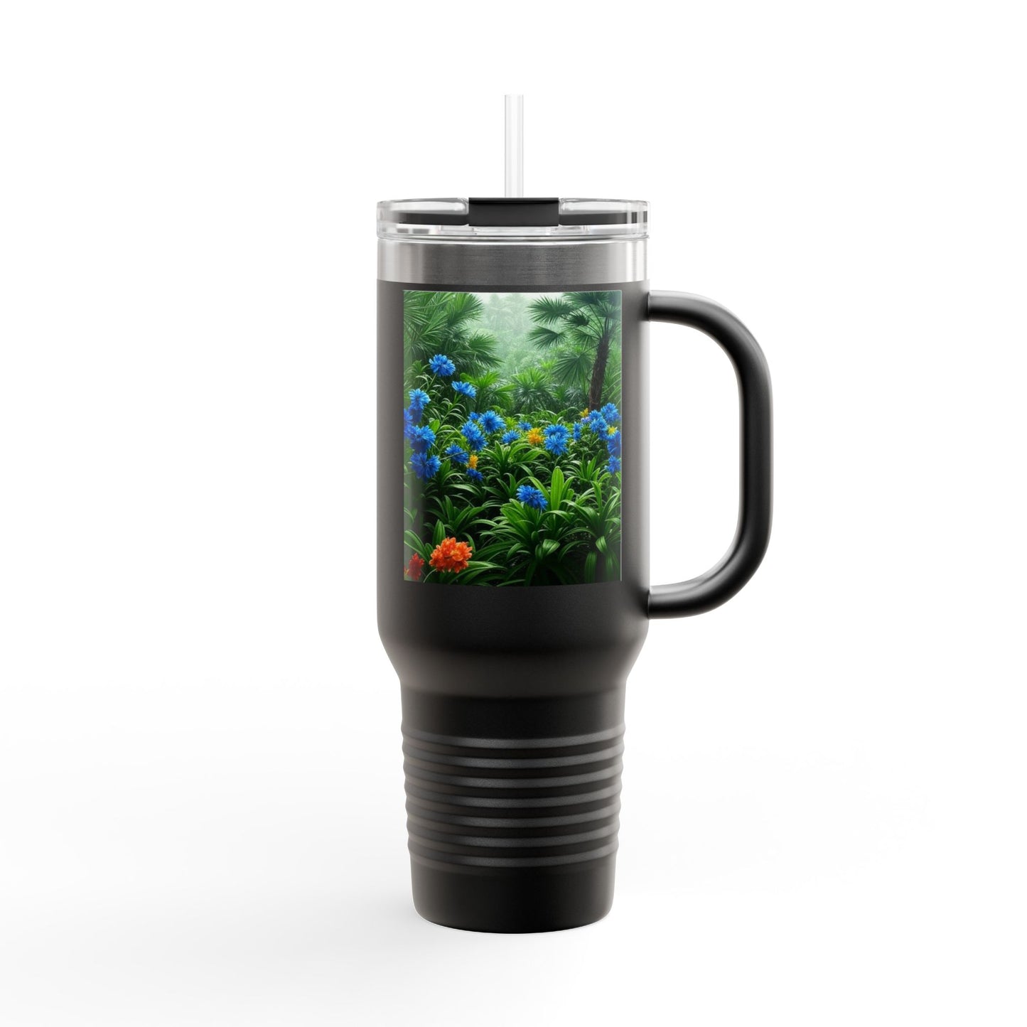 After the Rainforest Rain Insulated Travel Mug - 40oz - Perfect for Outdoor Adventures