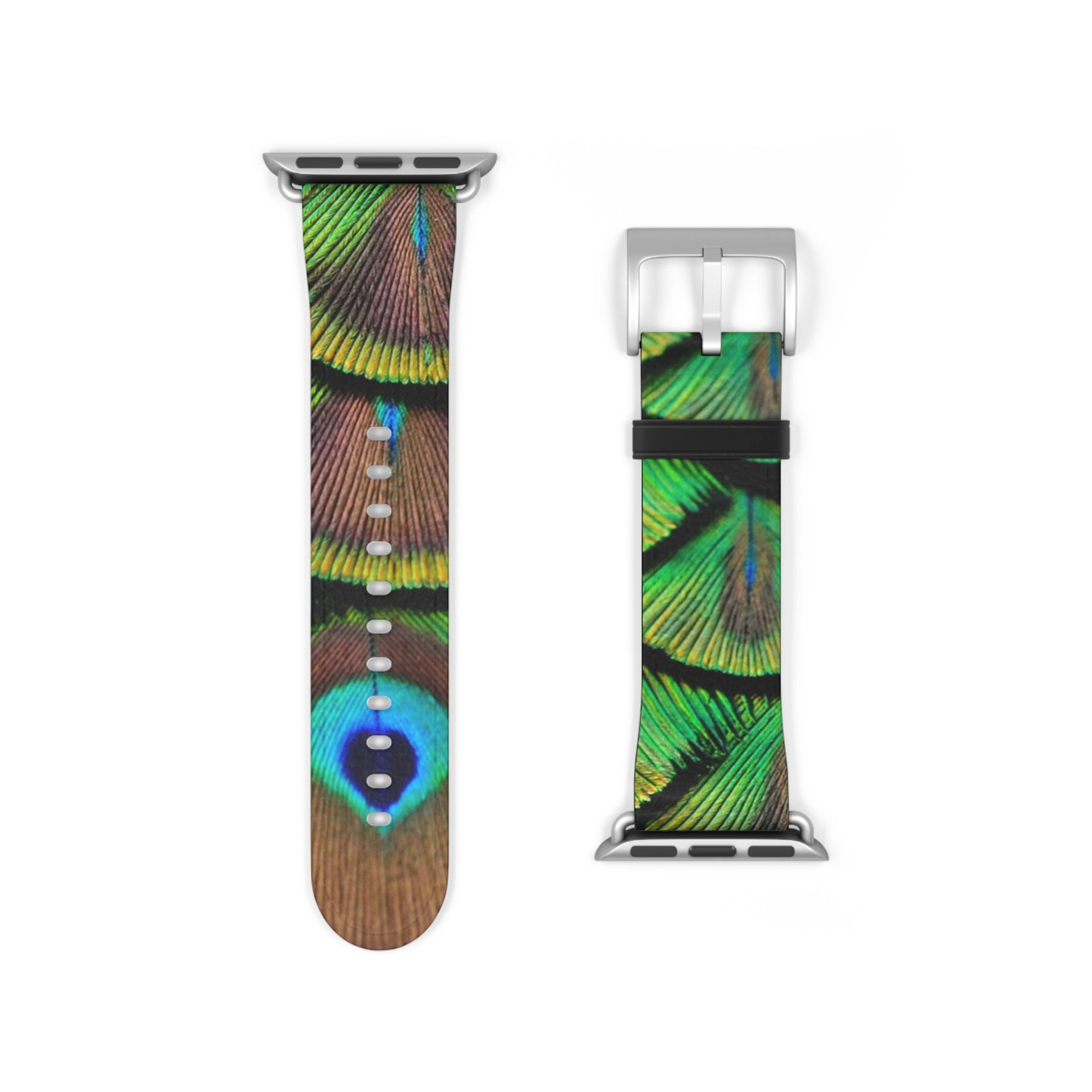 Apple Watch Band - Peacock Feather Party