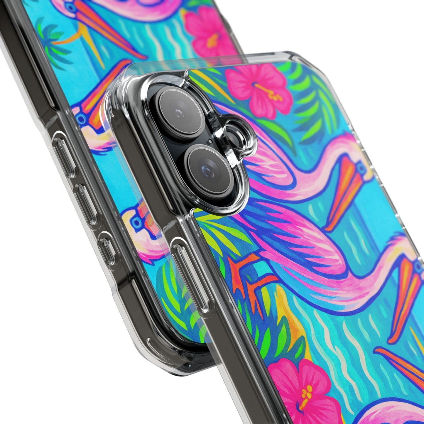 Beach Pelican Party Magnetic Clear Phone Case, Many Models