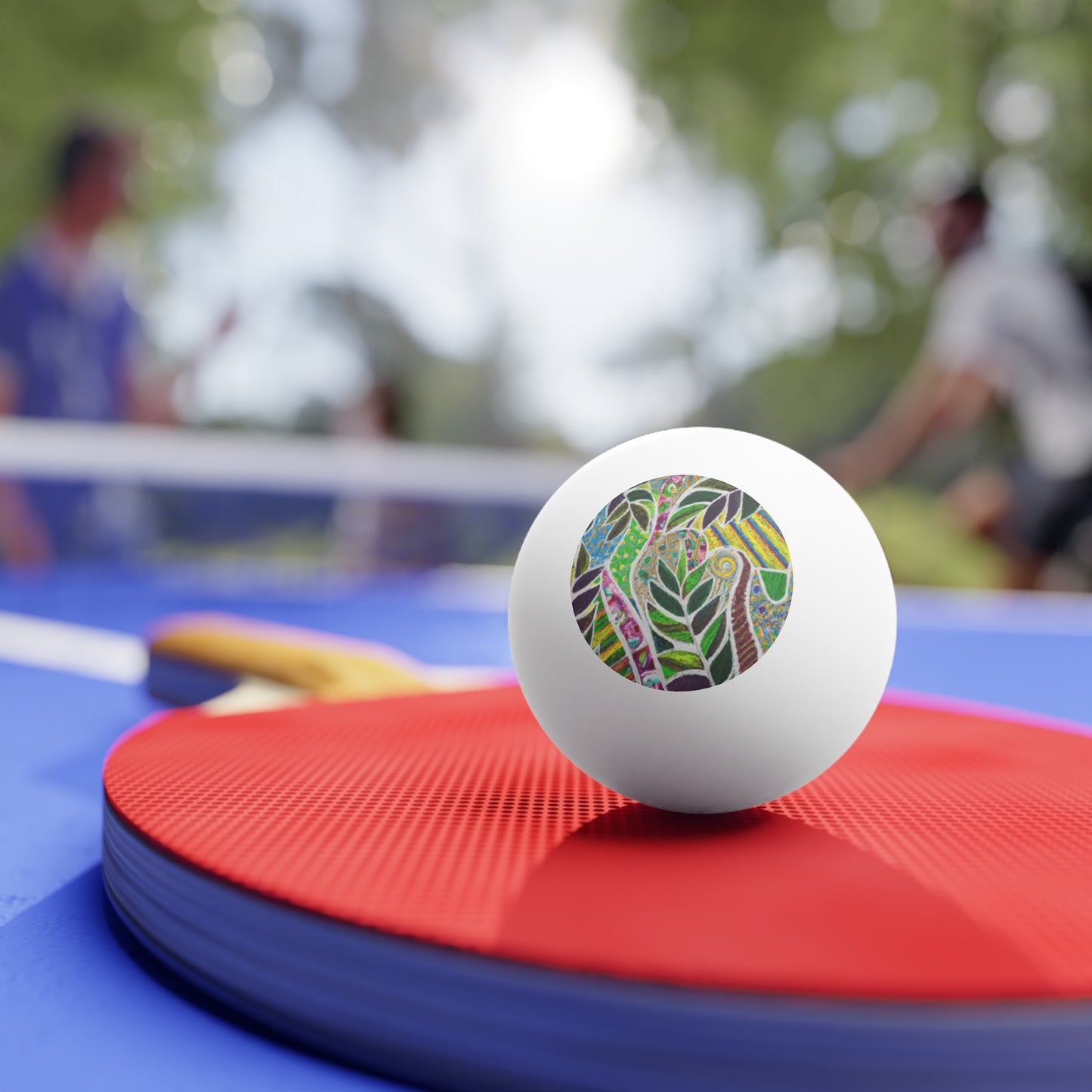 Tropical Paradise Ping Pong Balls - 6 Pack with Amazon Whimsy