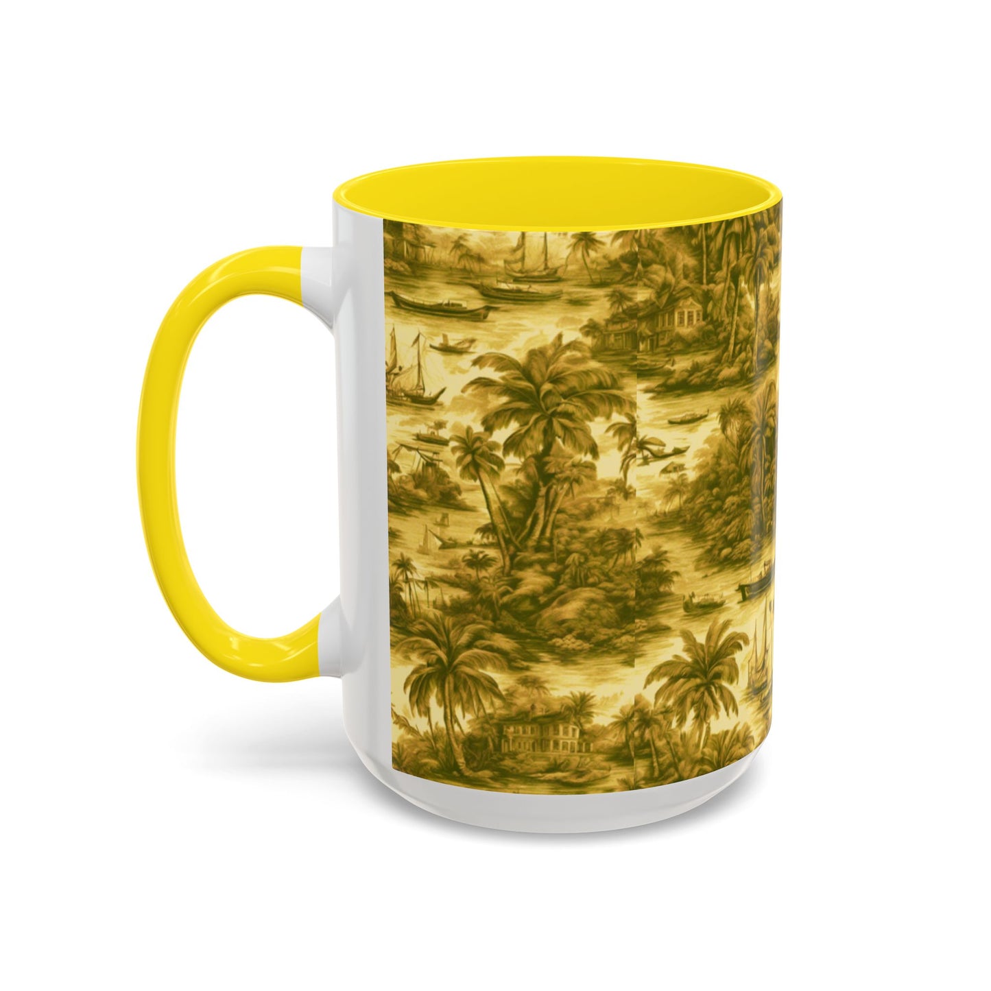 Copy of Accent Coffee Mug (11, 15oz), 8 Colors - Tiki Boss Loika