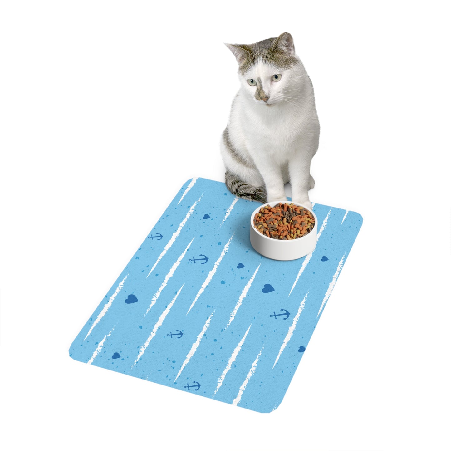 Pet Food Mat (12x18) - Sailing