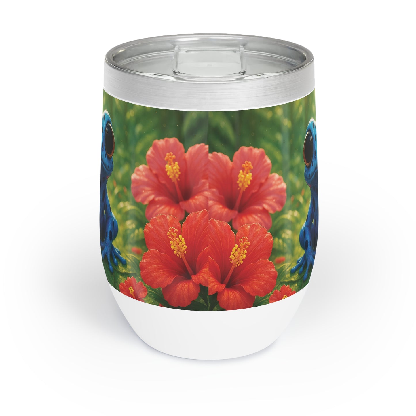 Chill Wine Tumbler with Baby Tree Frog