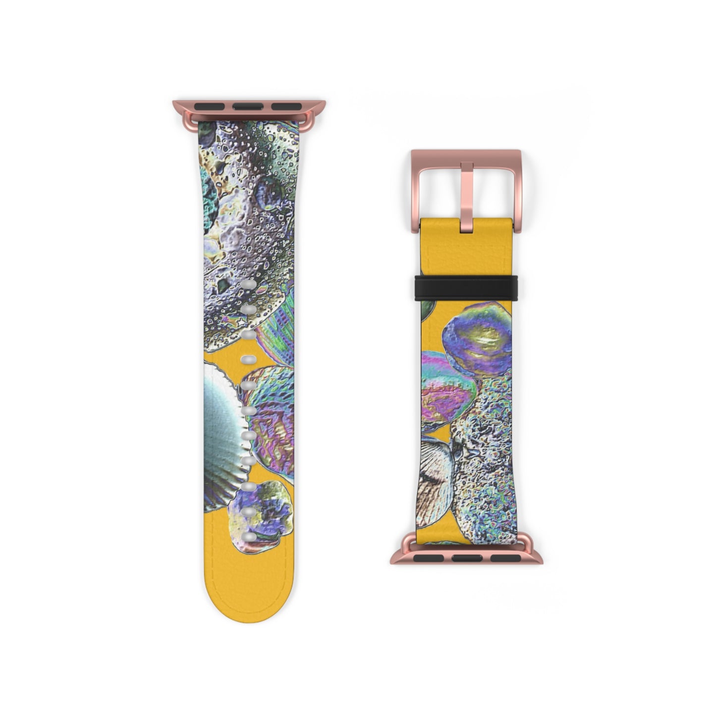 Apple Watch Band - Heatwave Seashell Collection, yellow