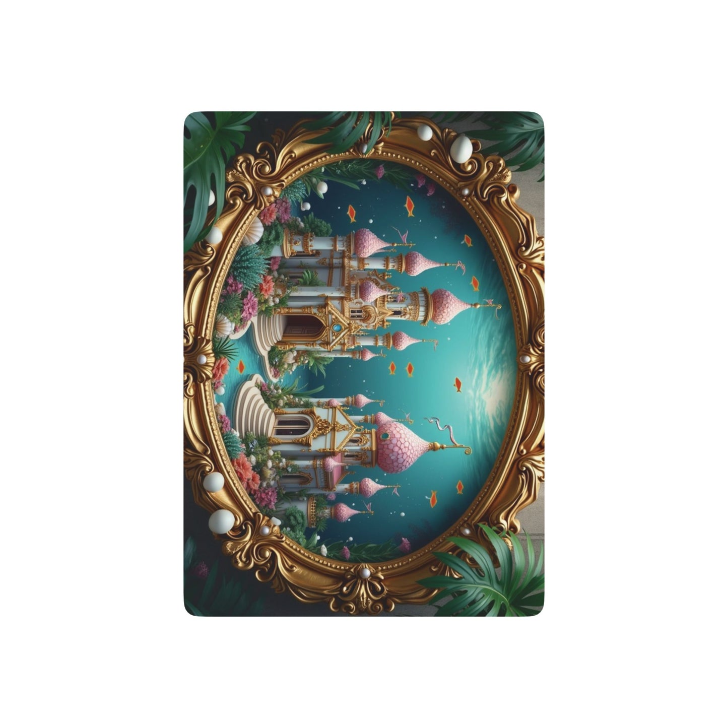 Poker Playing Cards - Mermaid Palace, Caribbean Sea