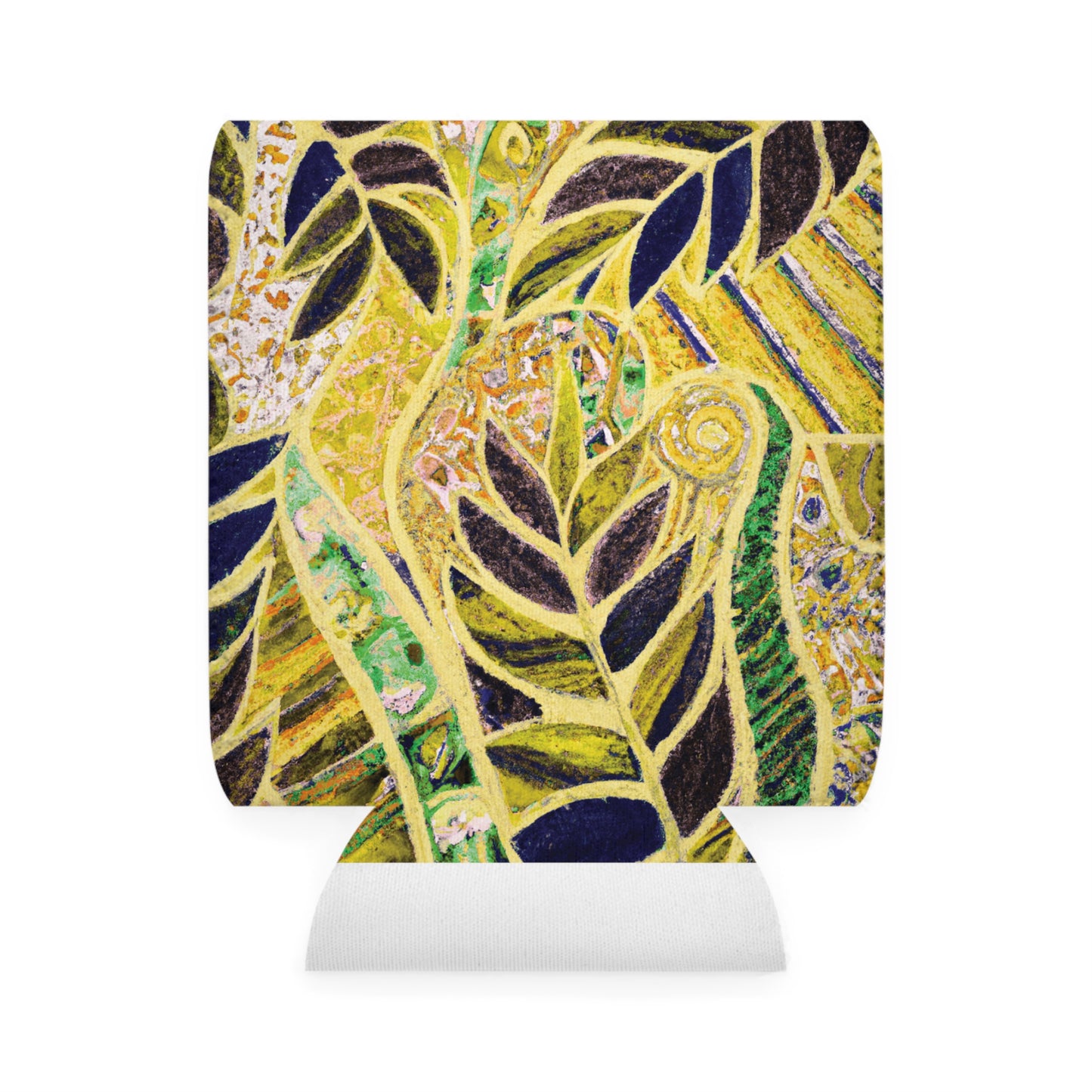 Amazon Whimsy/Yellow Can Cooler Sleeve - Perfect for Outdoor Picnics