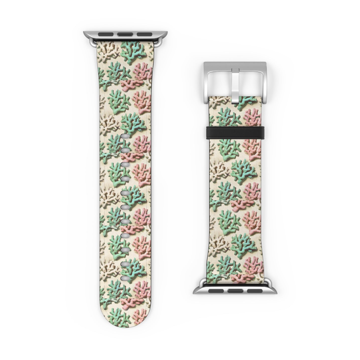 Apple Watch Band - Corals, Cream
