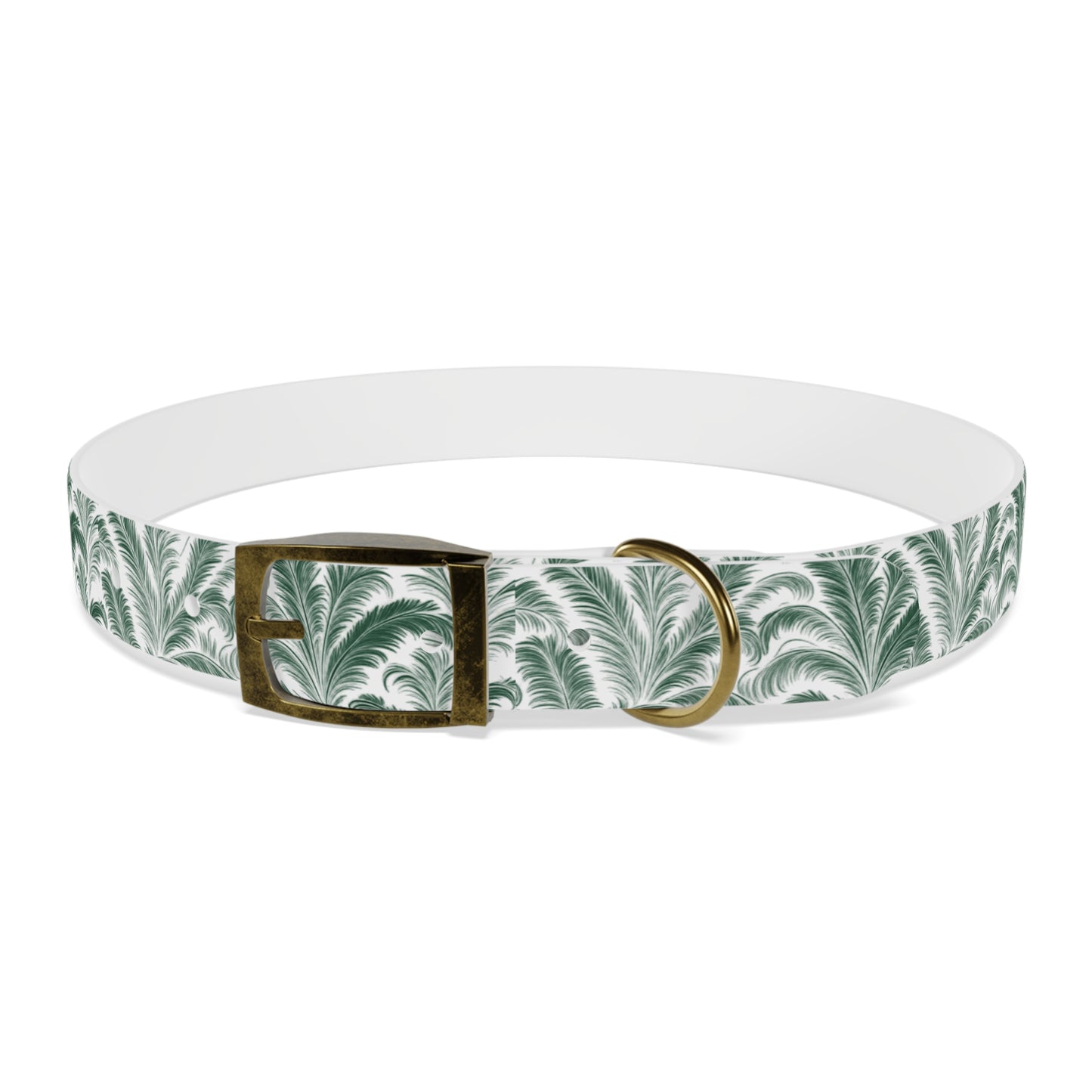 Tropical Dog Collar - Rocco Green