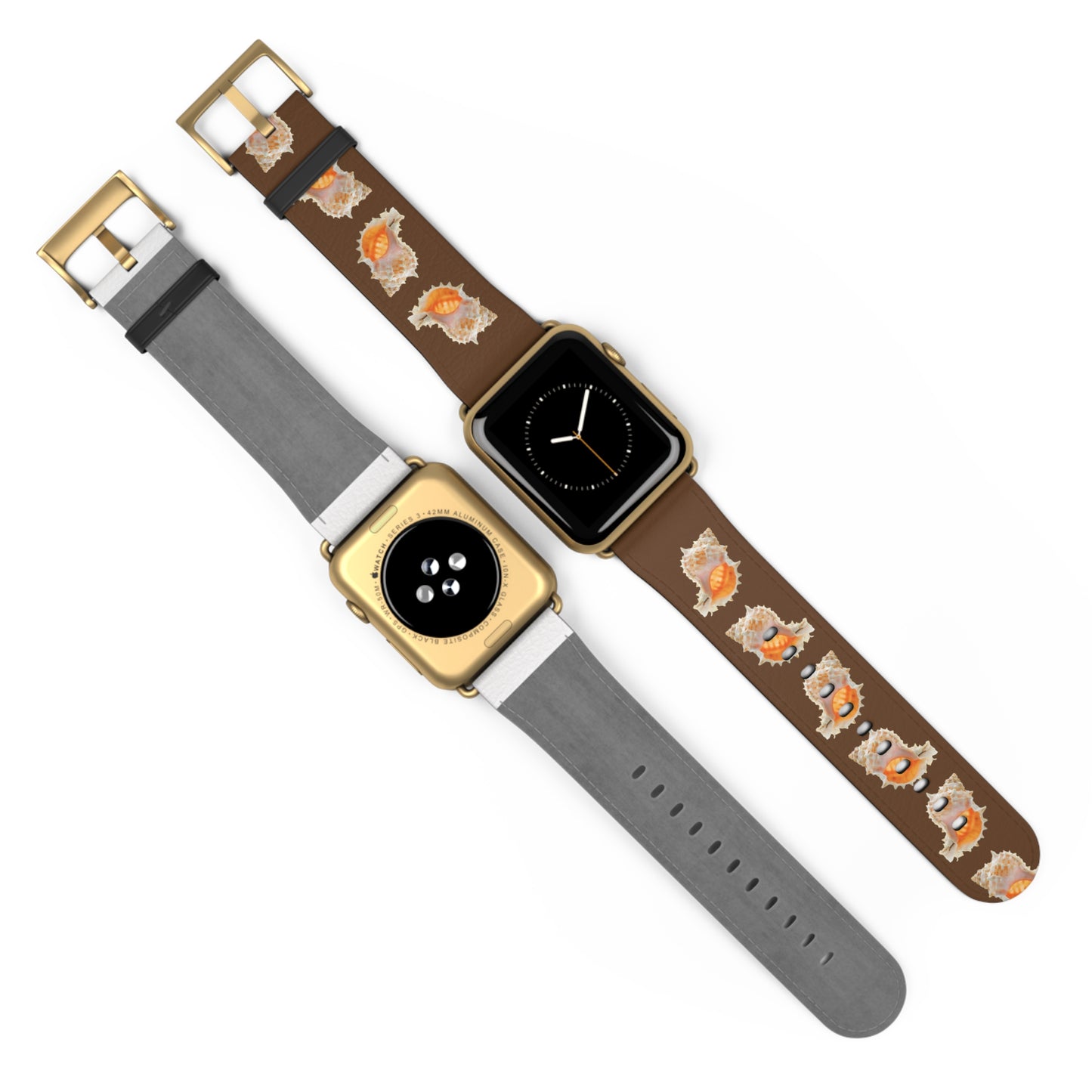 Apple Watch Band - Conch Seashell, brown