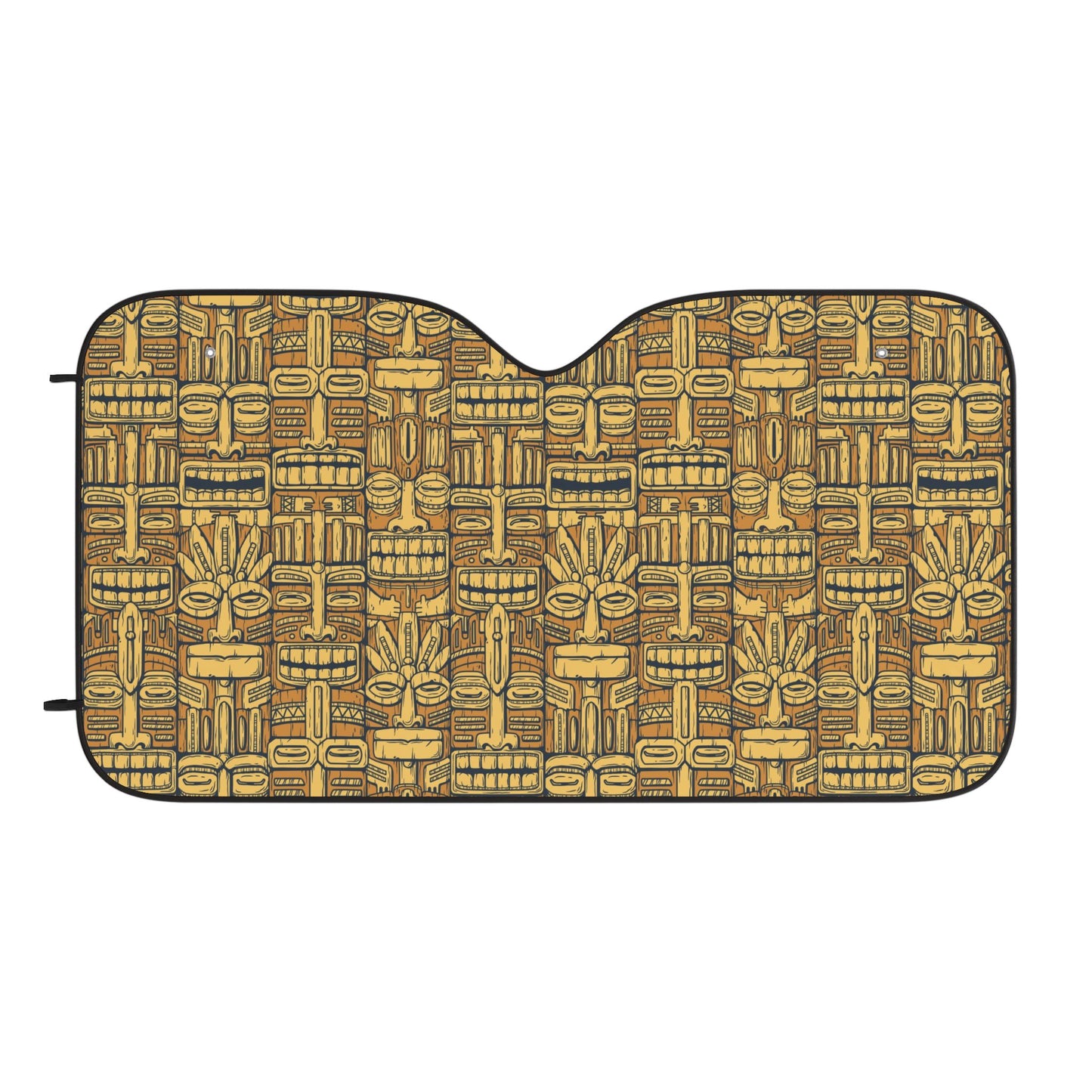 Tropical Car Sun Shades / Old Tiki Totems