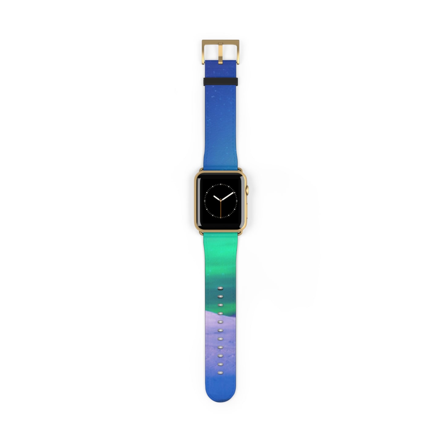 Apple Watch Band - Cold Ocean Lights, Peacock