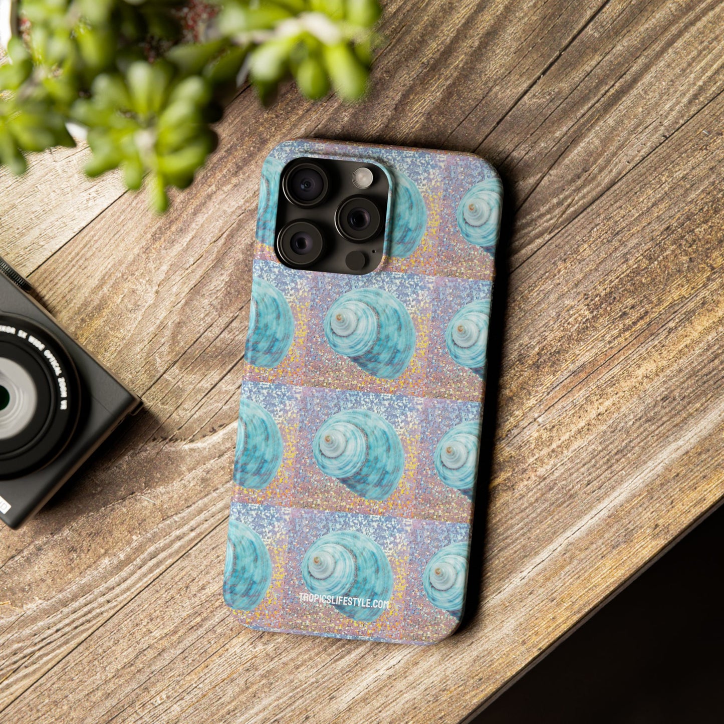 Slim Phone Cases - Disco Jade Turbo Shell