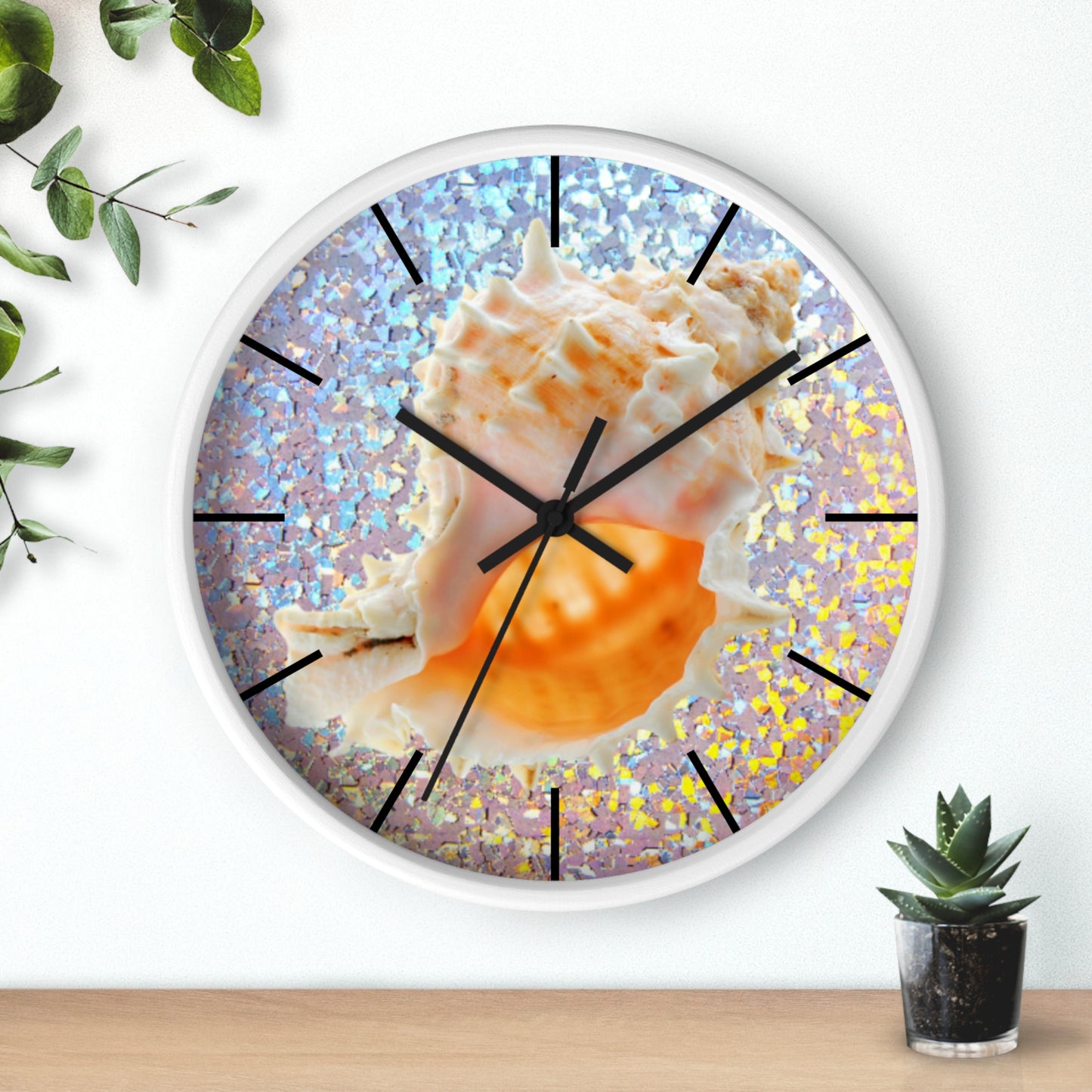 Wall Clock, Disco Conch, Hands/Base Variants